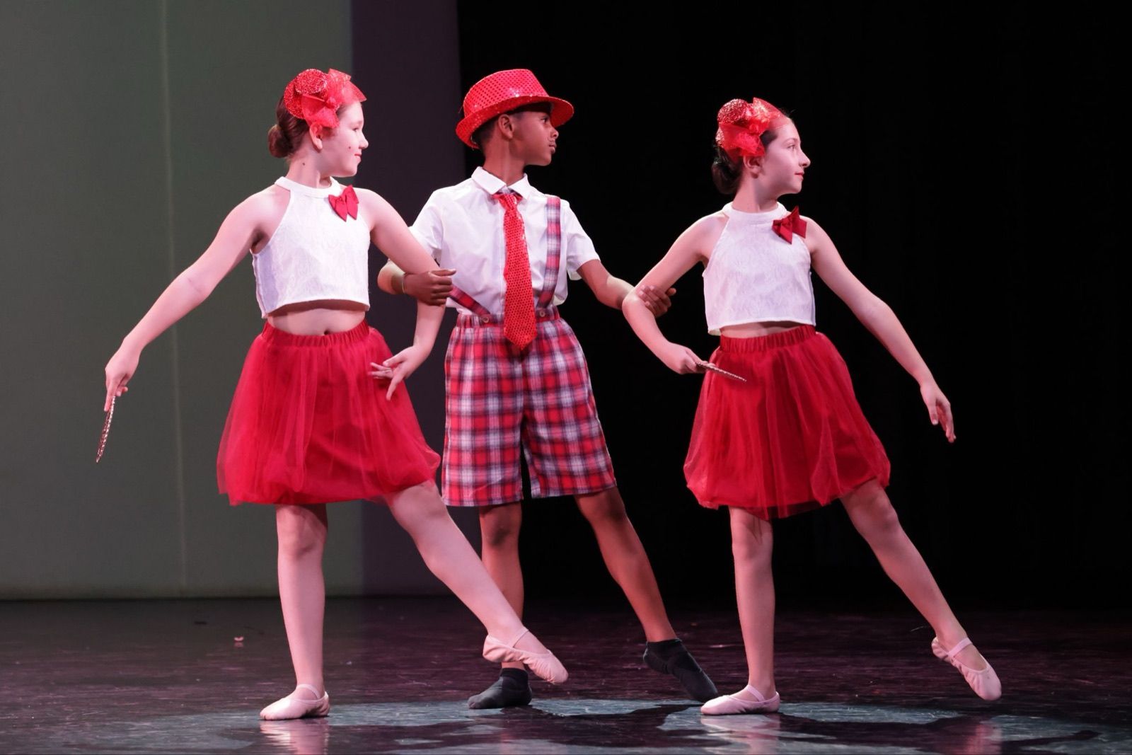 Allieve durante un corso di danza